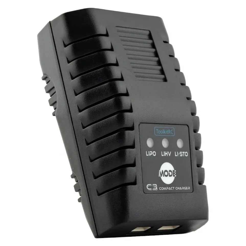 ToolkitRC C3 2-3S 25W Compact AC LiPo Charger