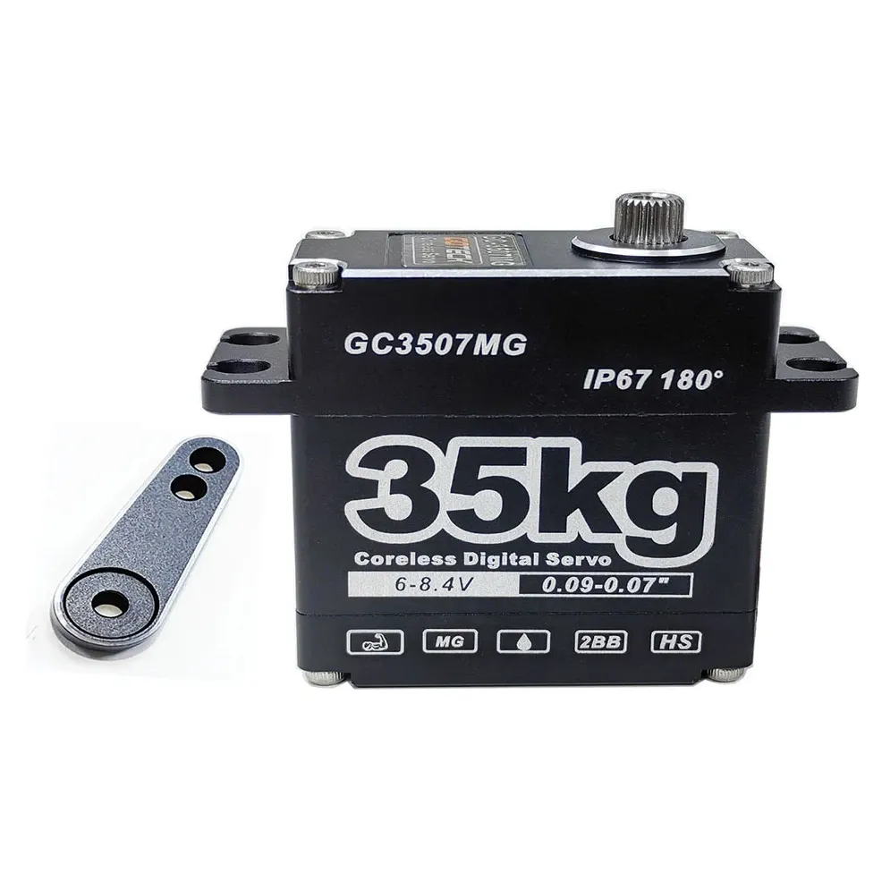 DYS Waterproof 35kg 8.4V Coreless Digital Servo (IP67)