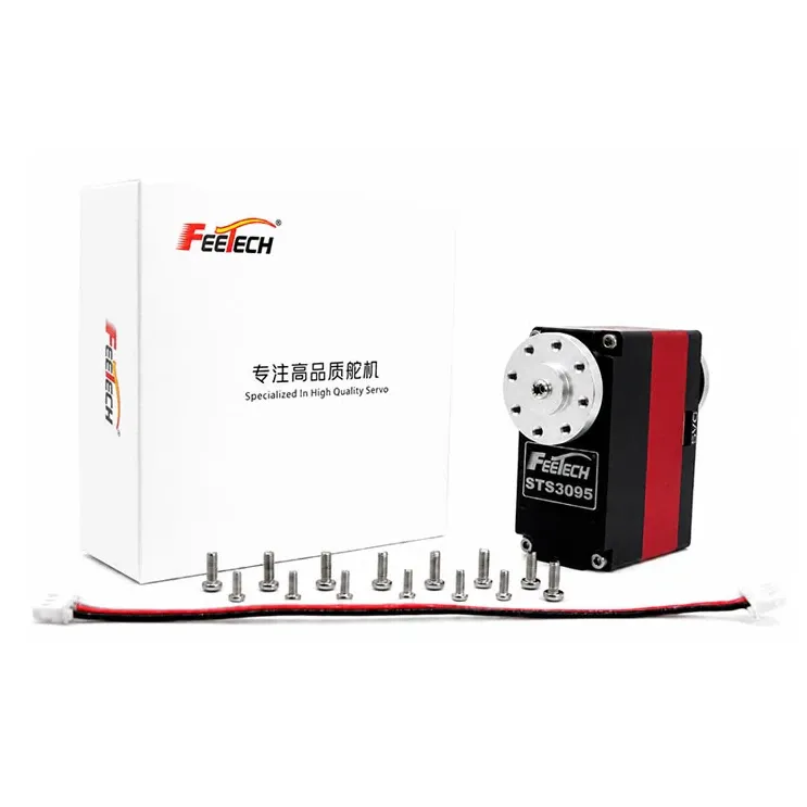 Feetech ST-3095-C001 7.4V 95kg.cm Dual-Shaft Steel Gear TTL Servo