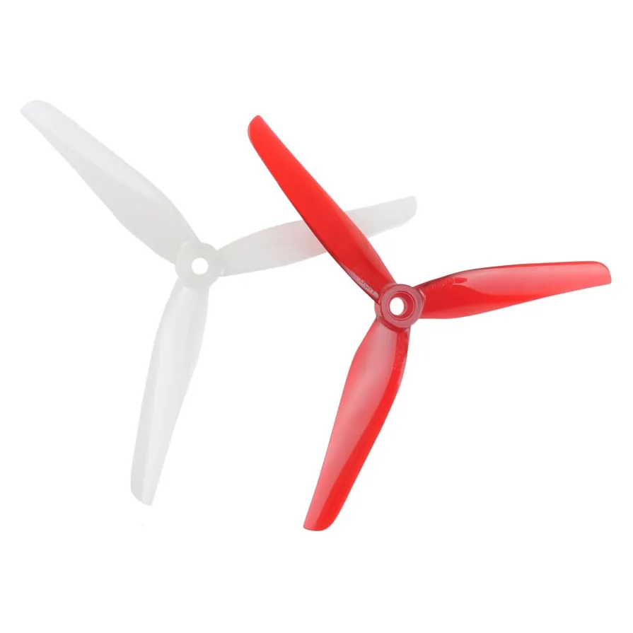 HQProp Ethix P4 Candy Cane 5.1×4×3 Propeller (Set of 4 — 2CW+2CCW)