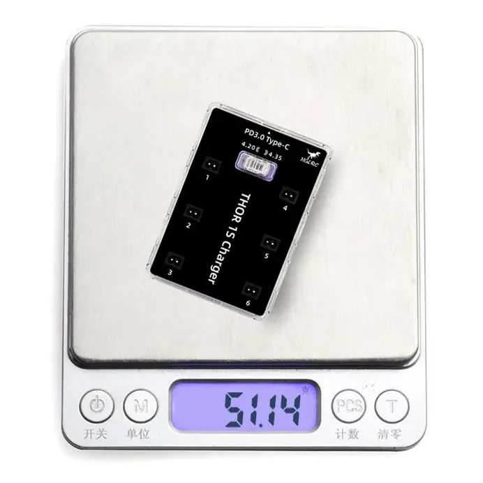HGLRC Thor 6-Port 1S Battery Charger V2