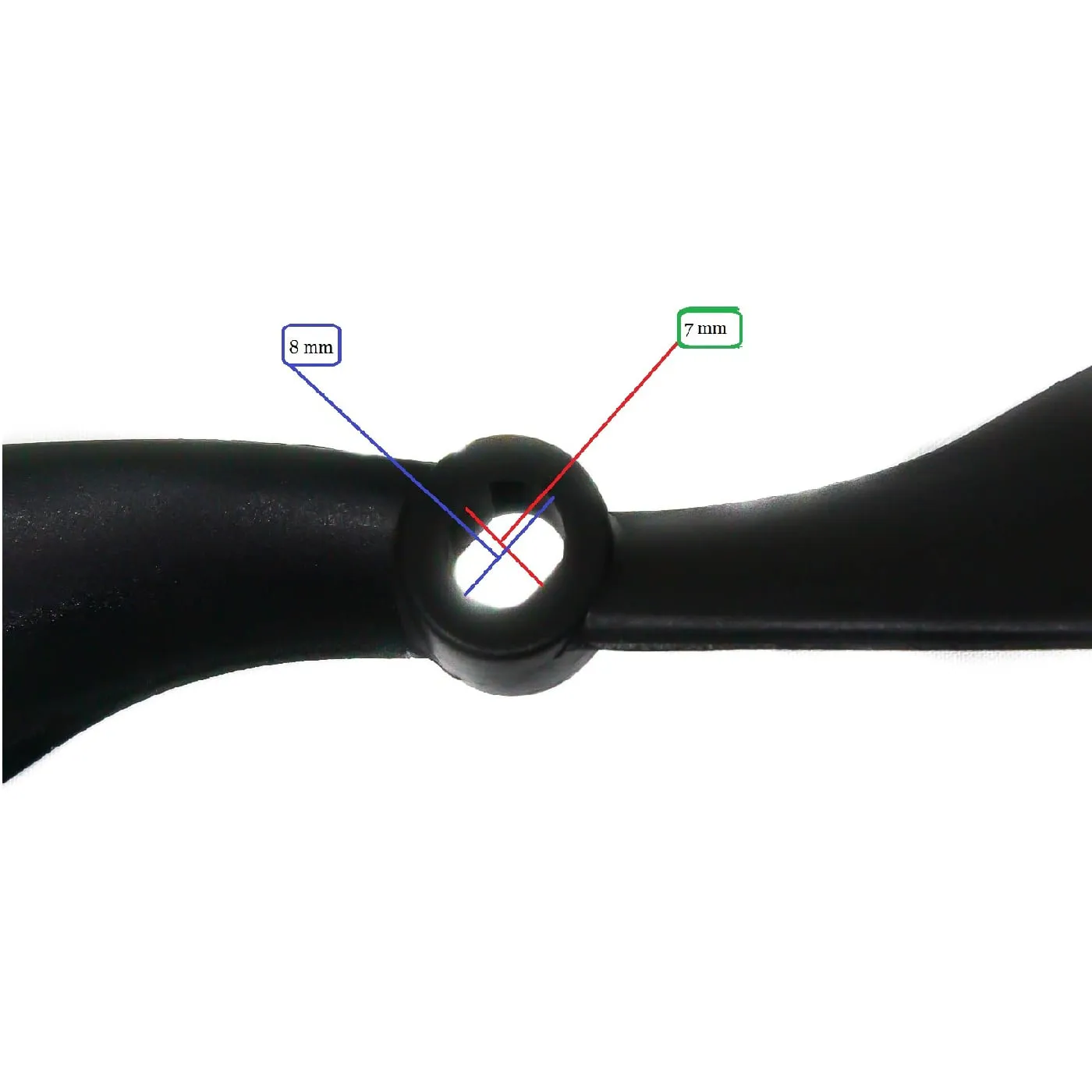 1045(10X4.5) ABS DJI Black 1CW+1CCW - 1 pair
