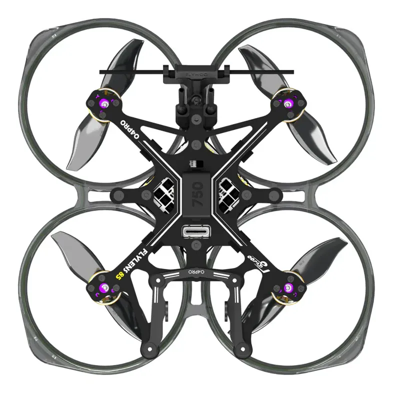 Flywoo FlyLens 85 2S BNF Drone Kit (O4 Pro Ready, VTX Not Included)