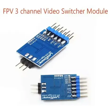 3-Channel Video Switcher Module for FPV Drones