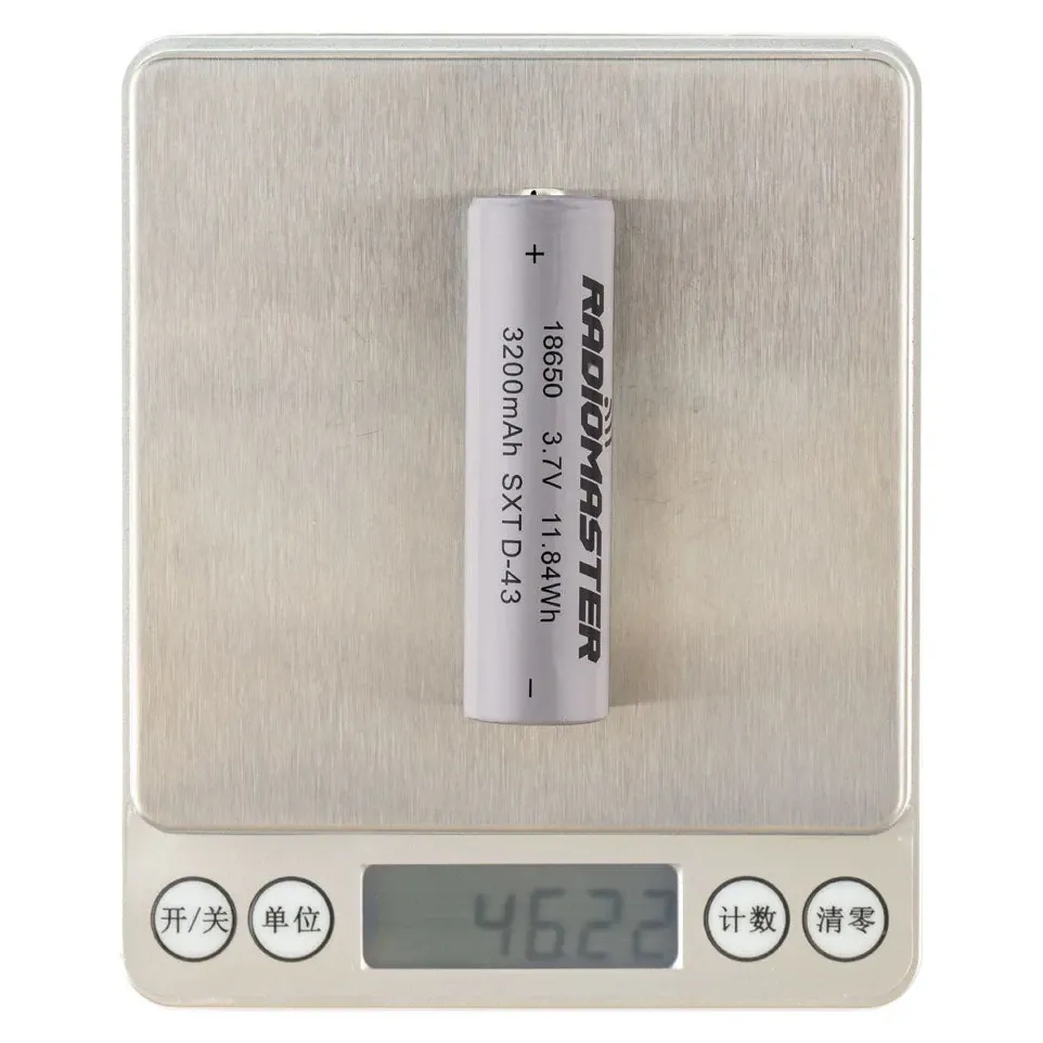 RadioMaster 18650 3200mAh 3.7V Li-Ion Battery (2pcs)