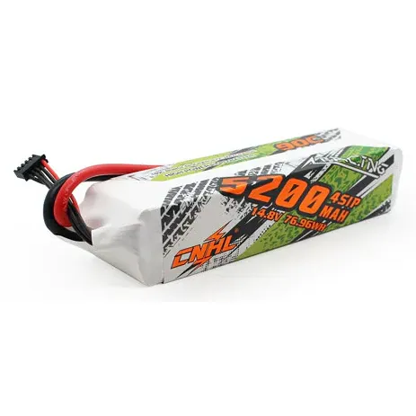 CNHL Racing Series 4S 5200mAh 90C LiPo Battery EC5