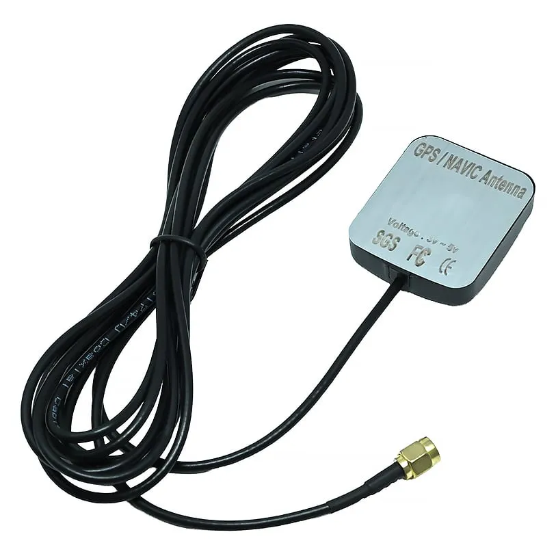 NavIC L1/L5 GNSS Antenna with 3 m Cable (SMA Male)
