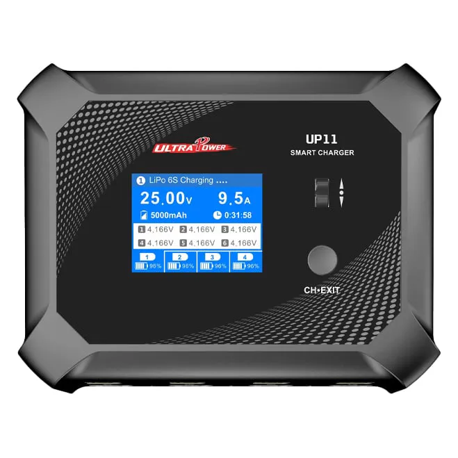 Ultra Power UP11 AC 240W DC 600W Quad-Channel Charger