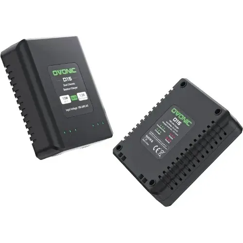 OVONIC D15 Dual 15W 1.2A LiPo Balance Charger 1S-3S