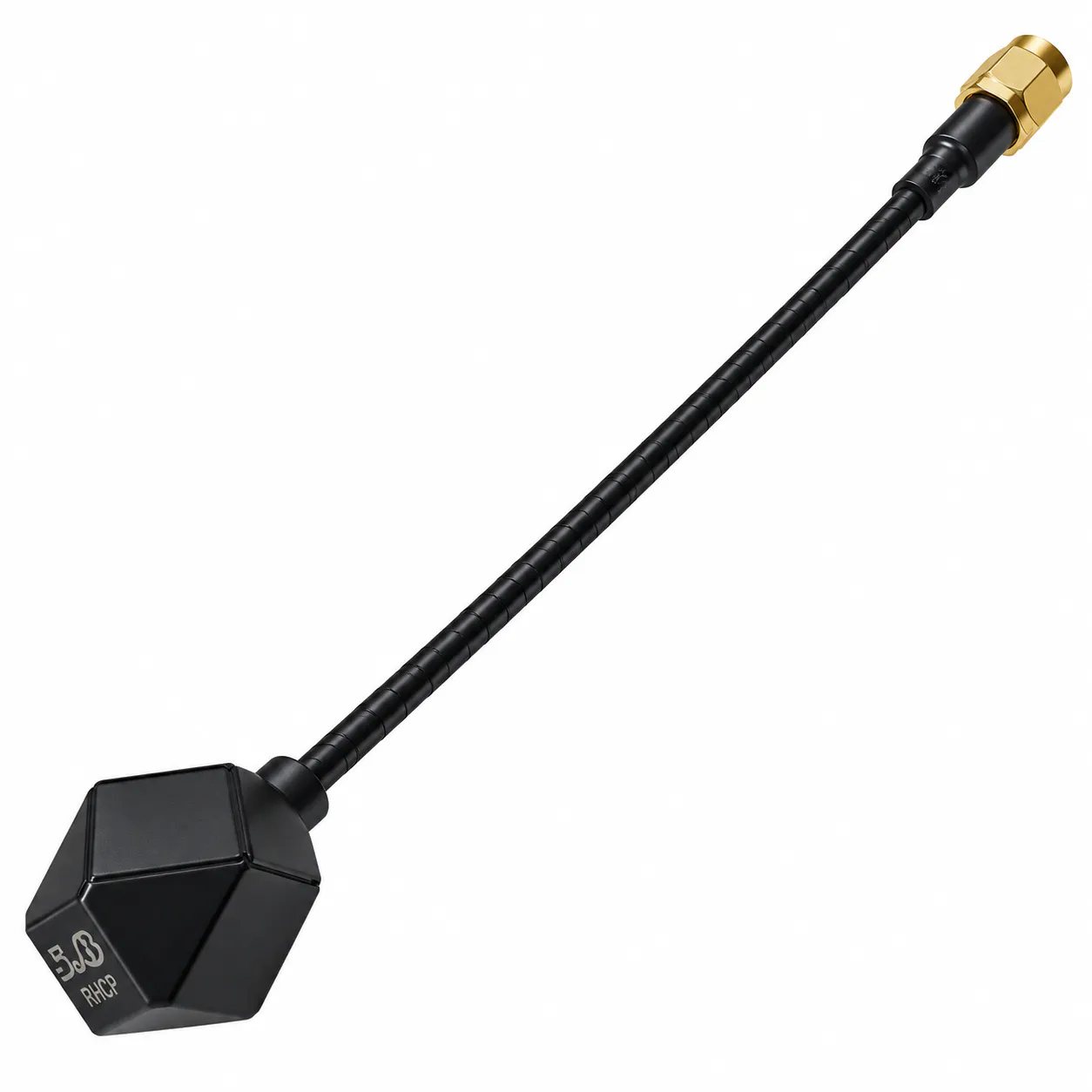 AKK 5.8GHz 6dBi Diamond Antenna RHCP SMA (160mm)