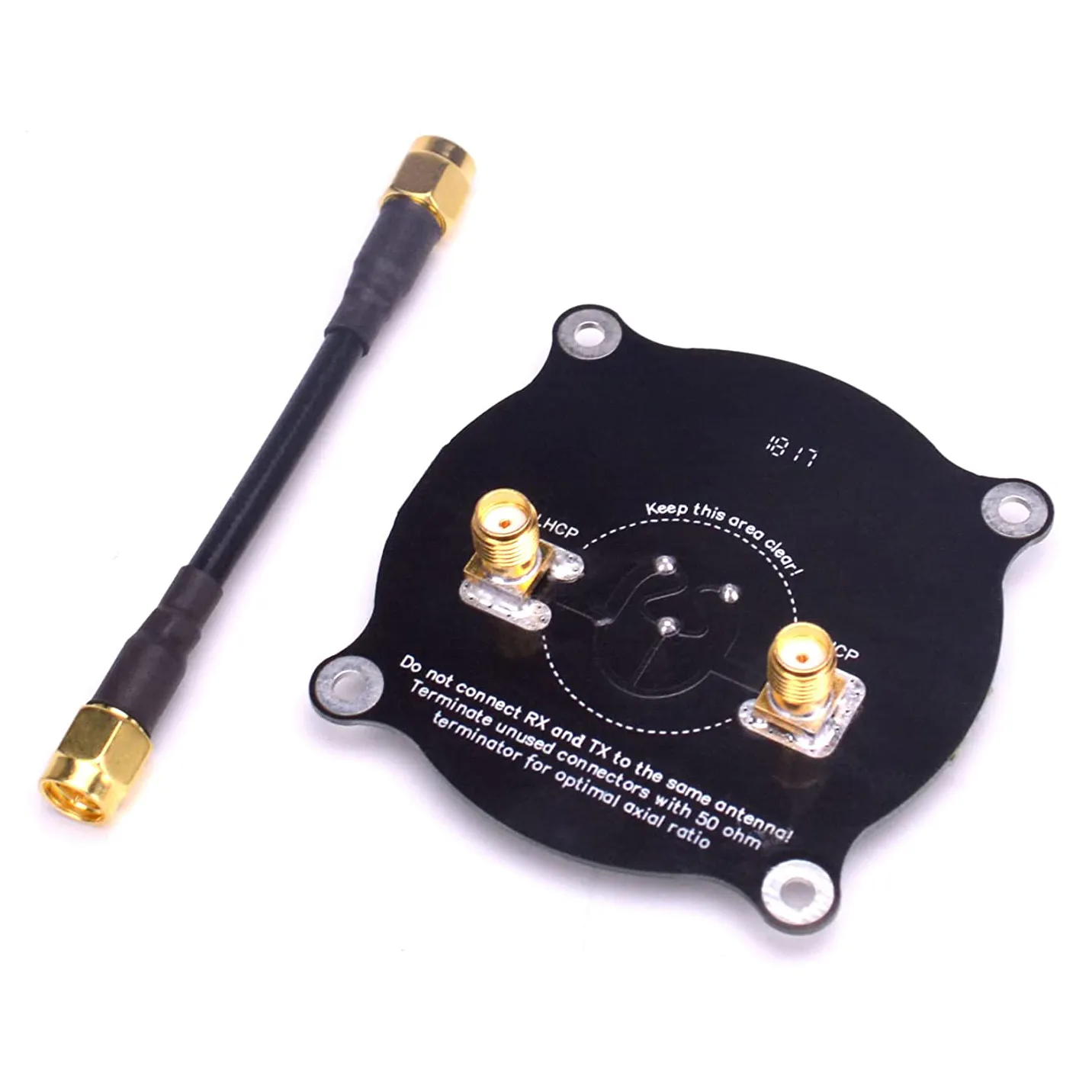 Triple Feed Patch 5.8GHz 9.4dBi FPV Antenna