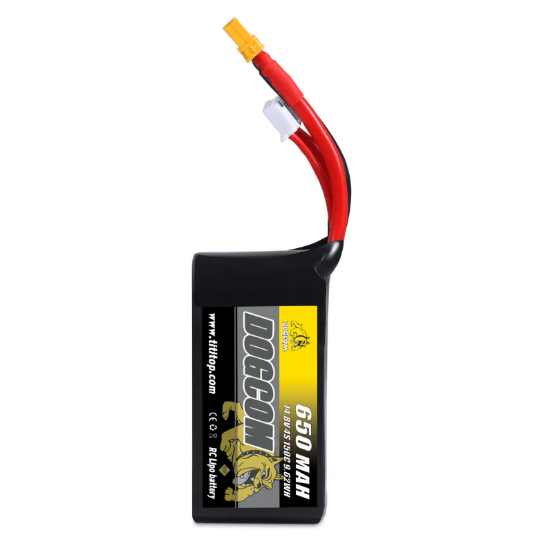 DOGCOM 4S 650mAh 150C LiPo Battery (XT30)