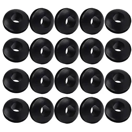 Double-Sided Cable Protector Wire Grommet, 5mm / 8mm Hole