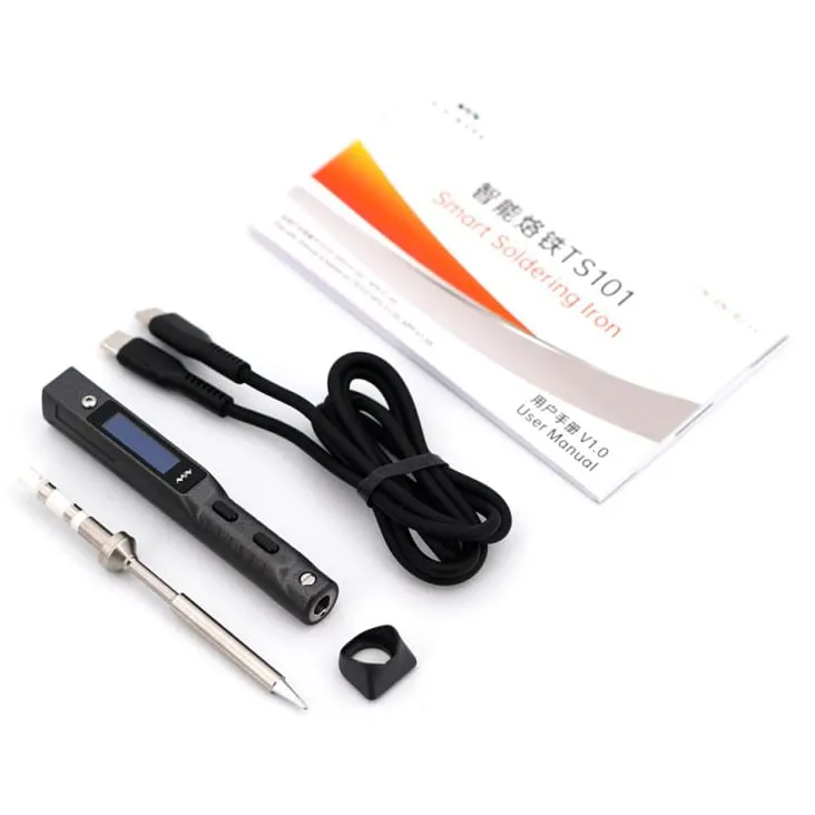 TS101 Soldering Iron (B2 Tip, Gray)