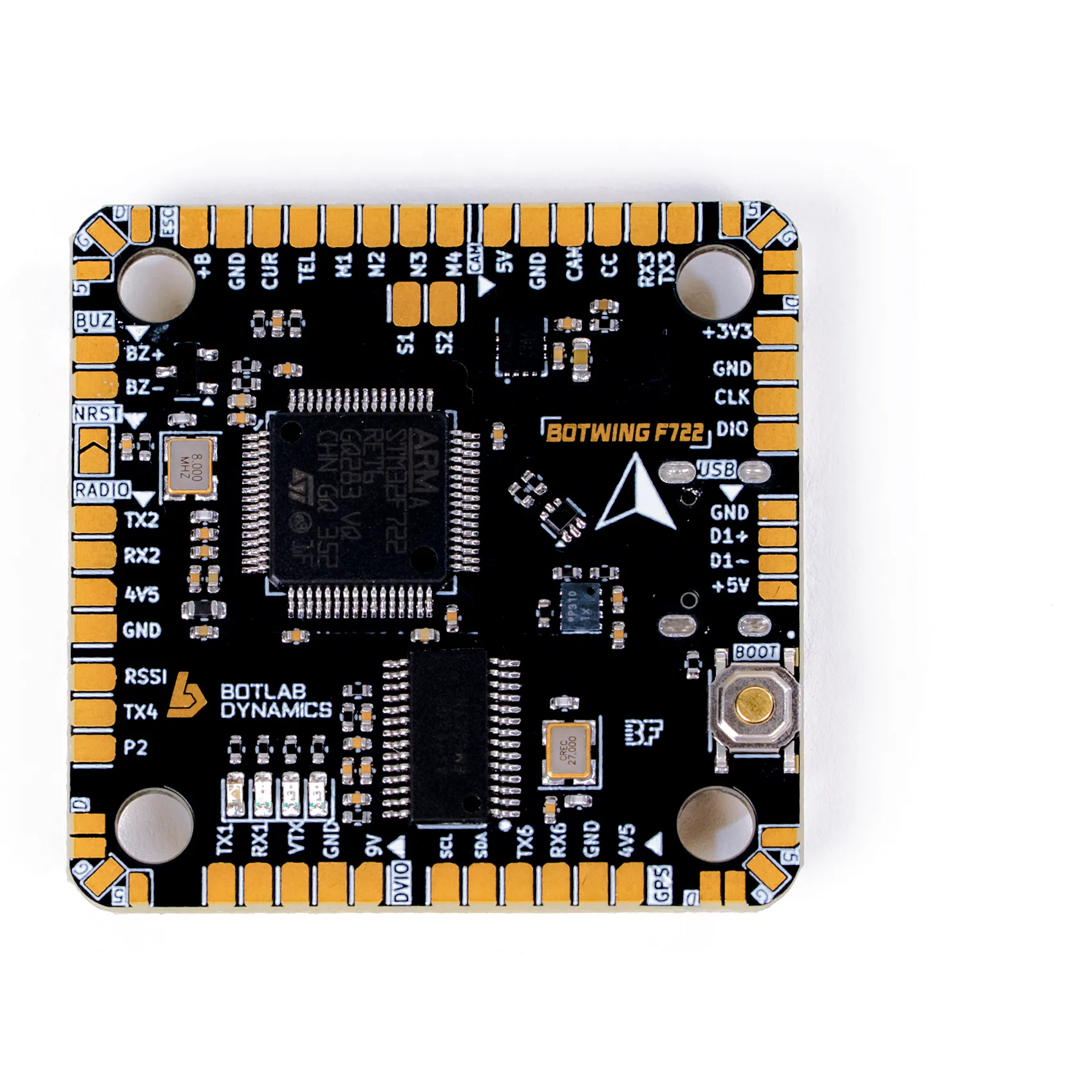 Botlab Dynamics BotWing F722 Flight Controller (Fully Solderless Design)