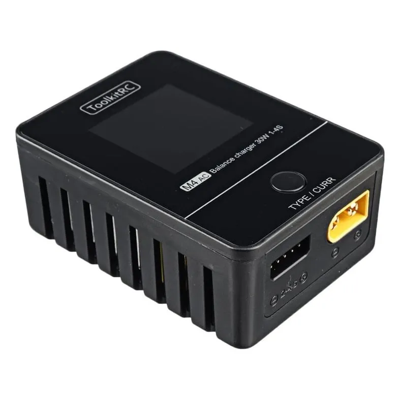 ToolkitRC M4AC 30W 2.5A Compact AC Balance Charger (XT60)