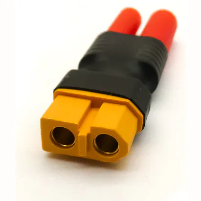 XT60 Female to 4mm HXT Bullet Adapter