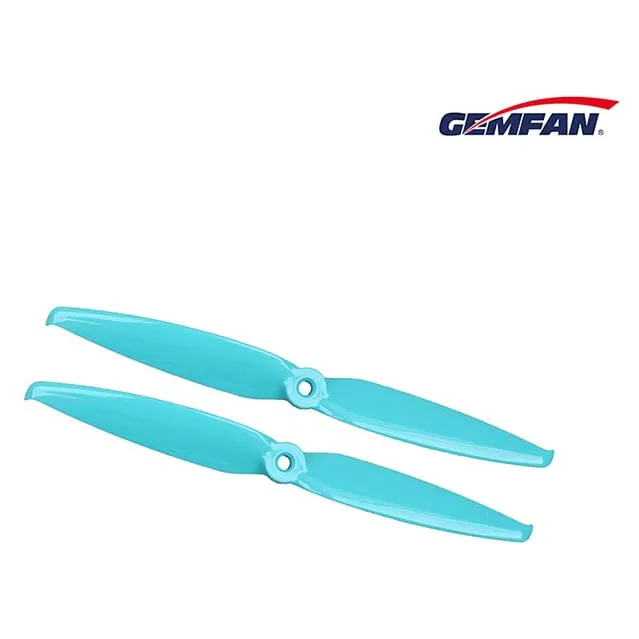 Gemfan Flash 7042 Durable 7" Bi-Blade Propeller (Set of 4 — 2CW+2CCW) - Black Color