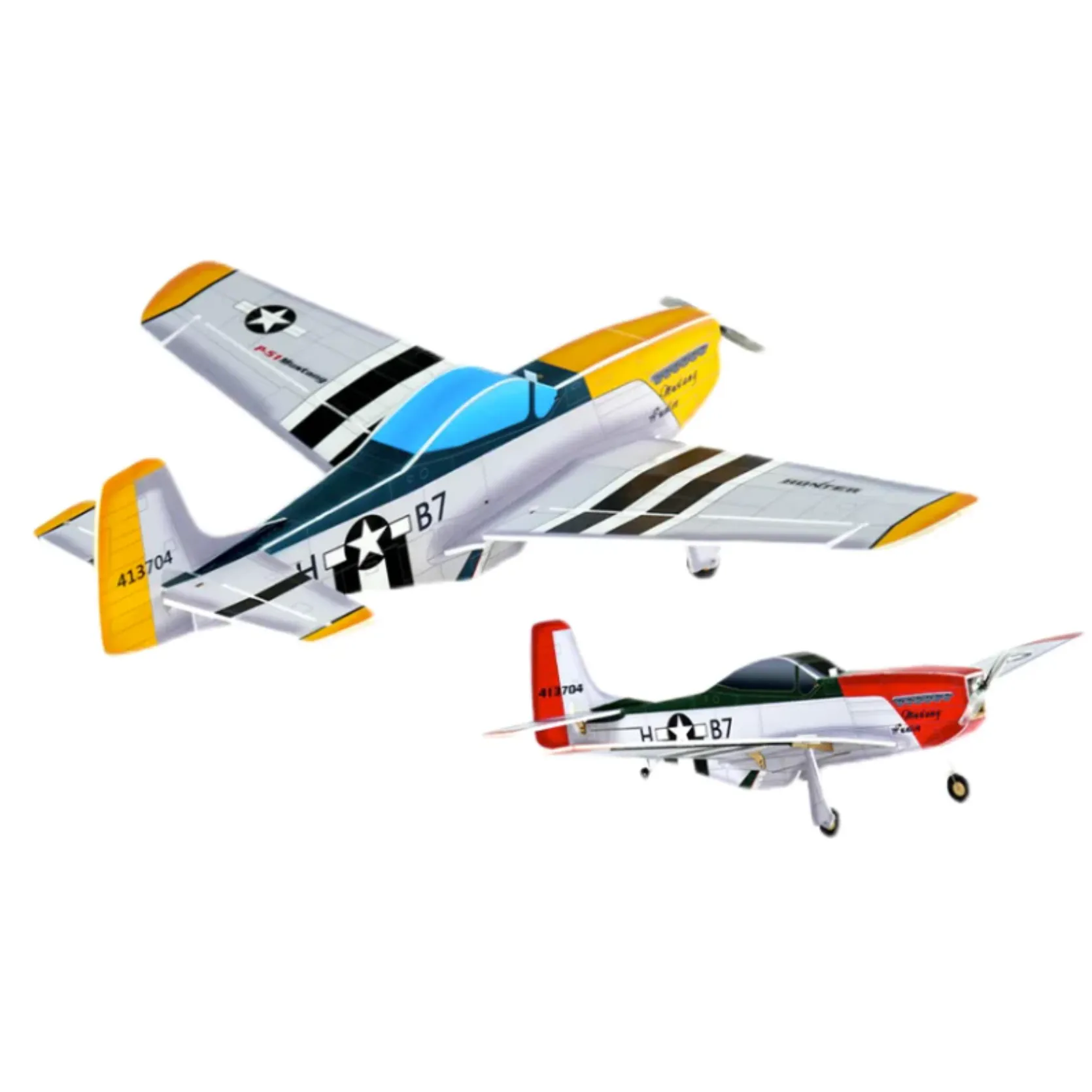 P-51 Mustang PNP with RX1.0 Flight Controller