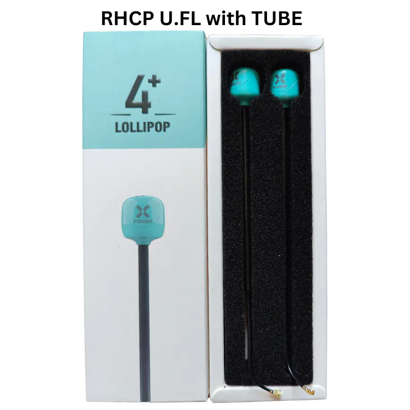 Foxeer Lollipop 4 Plus RHCP with Tube 5.8G 2.6dBi FPV Omni LDS Antenna