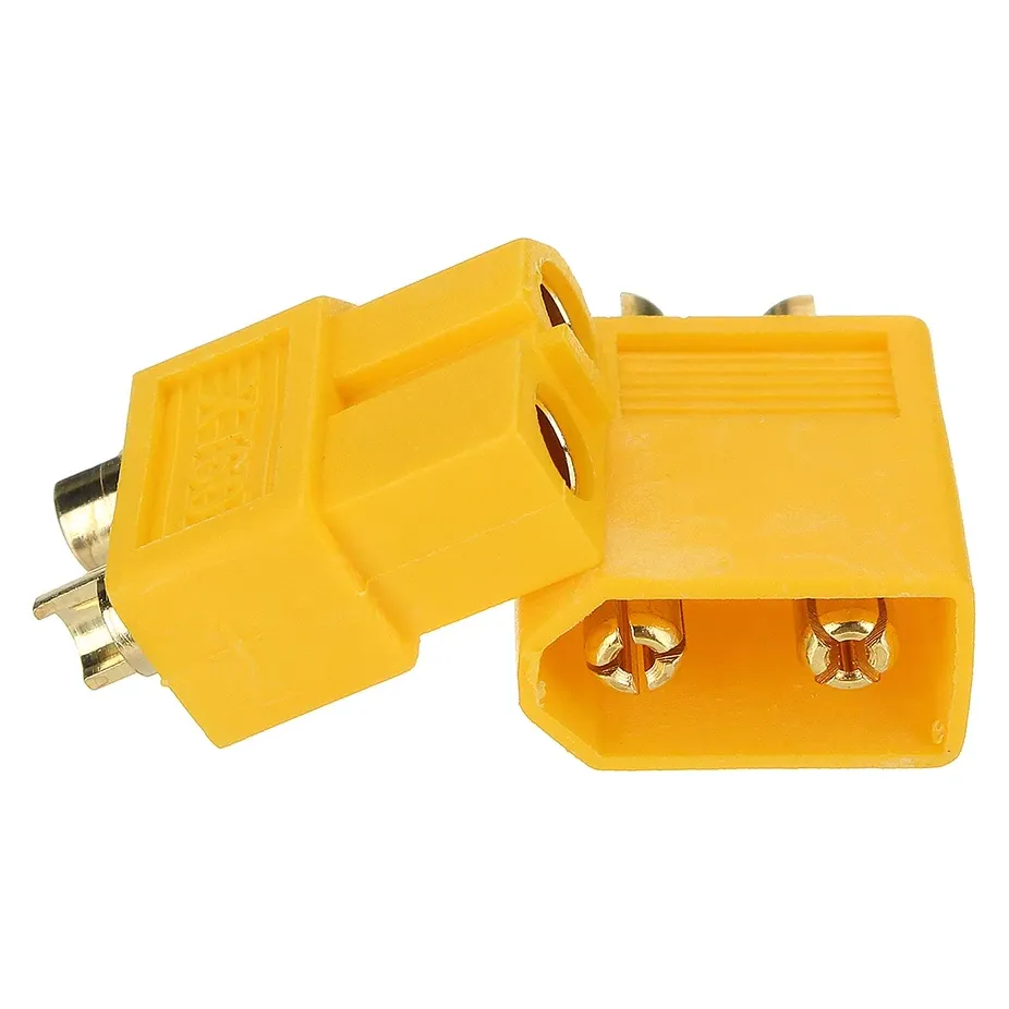 XT60 Bullet Connector Plug, 60A, Male or Female