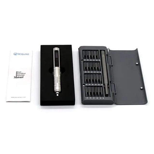 SEQURE SQ-ES126 Smart Electric Screwdriver with 24 Bits