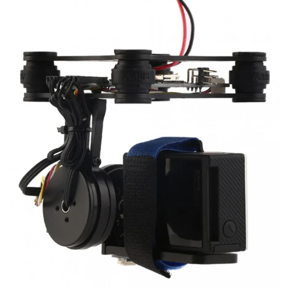 2-Axis Brushless Camera Gimbal with Controller and 2208 Motors