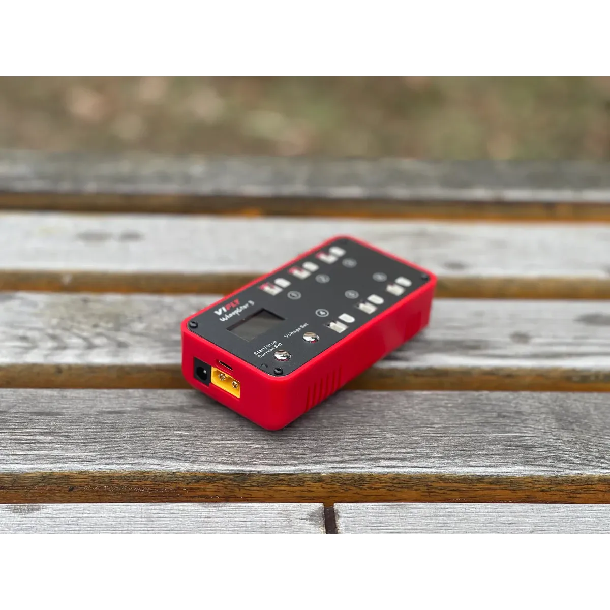 VIFLY WhoopStor 3 6-Port 1S LiHV/LiPo Battery Charger — Color: Red