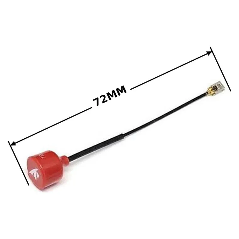 TrueRC Singularity 5.8 U.FL Lite Antenna — Length: 72mm, Polarization: RHCP