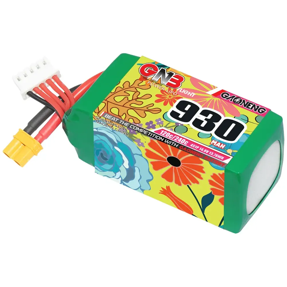 GAONENG GNB 930mAh 4S 14.8V 120C XT30 LiPo Battery