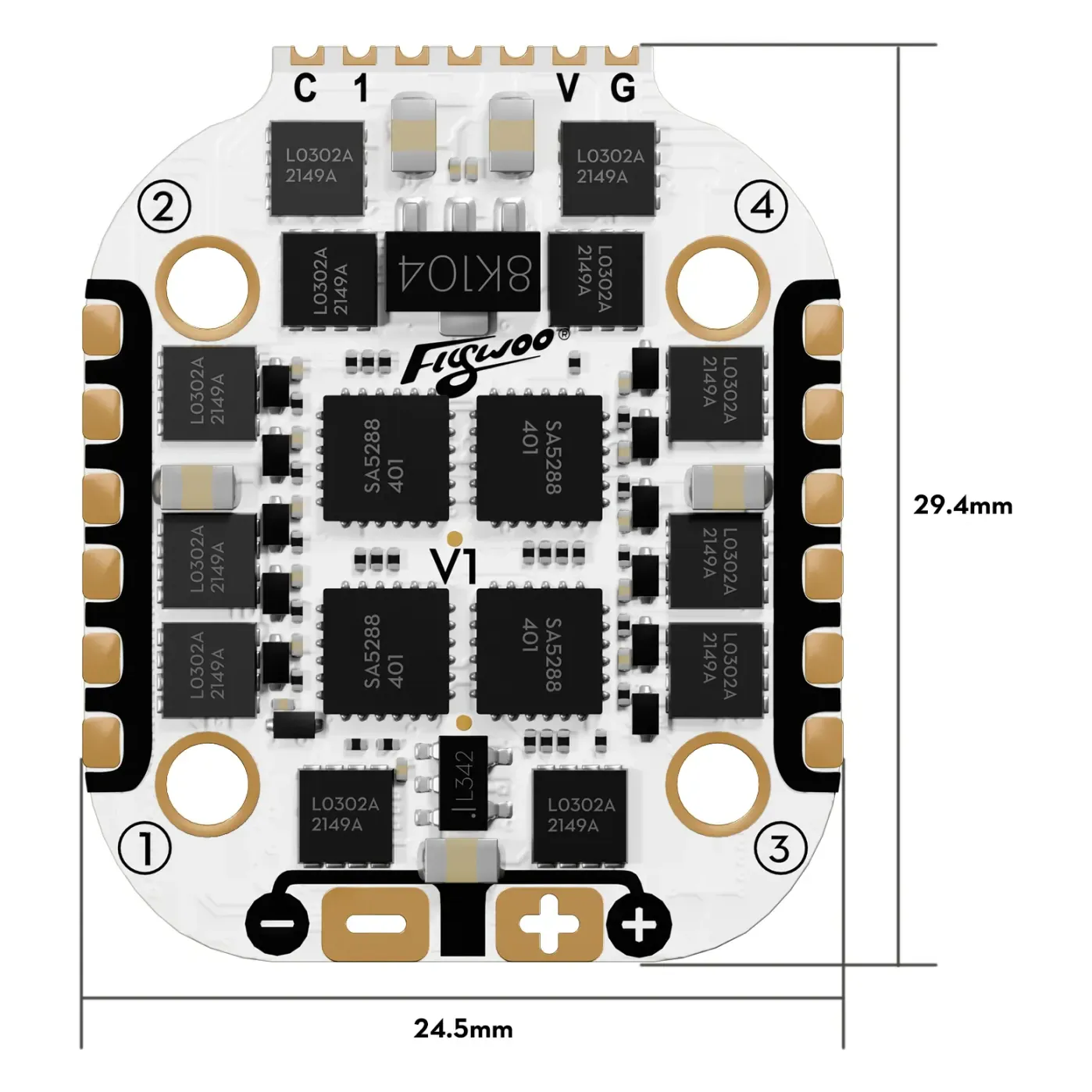 Flywoo GOKU GN405 Nano HD 35A Stack V3 with ELRS