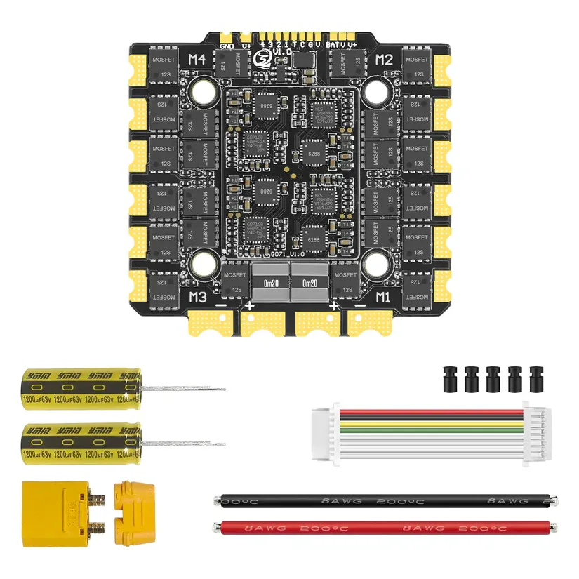 SEQURE E130/E160 G2 12S 130A/160A BLHeli_32 ESC