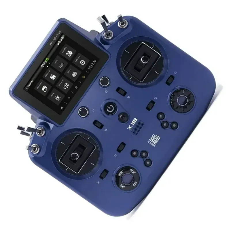 FrSky Tandem X18 2.4GHz + 900MHz Transmitter (Blue, Without Receiver)