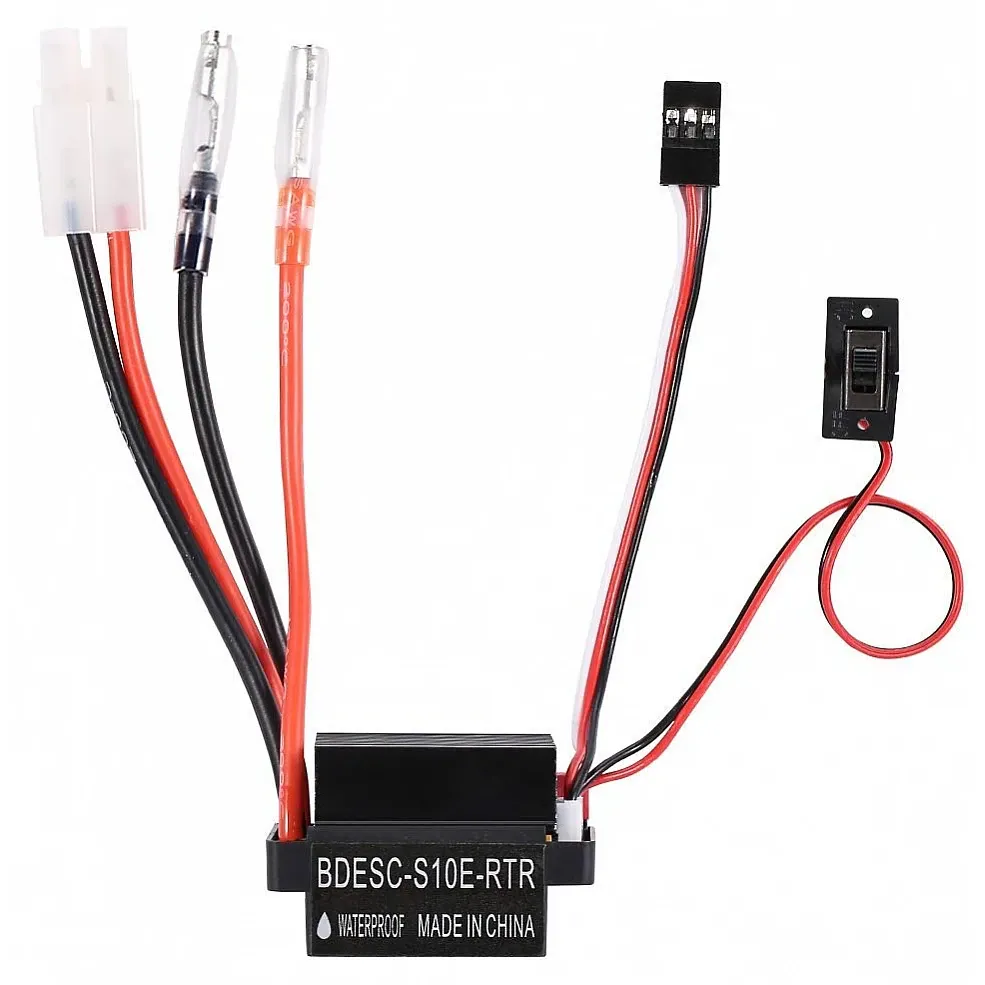 6-12V 320A Waterproof Brushed ESC for RC Cars & Boats