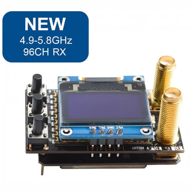 AKK 5.8GHz Diversity FPV Video Receiver (96CH)