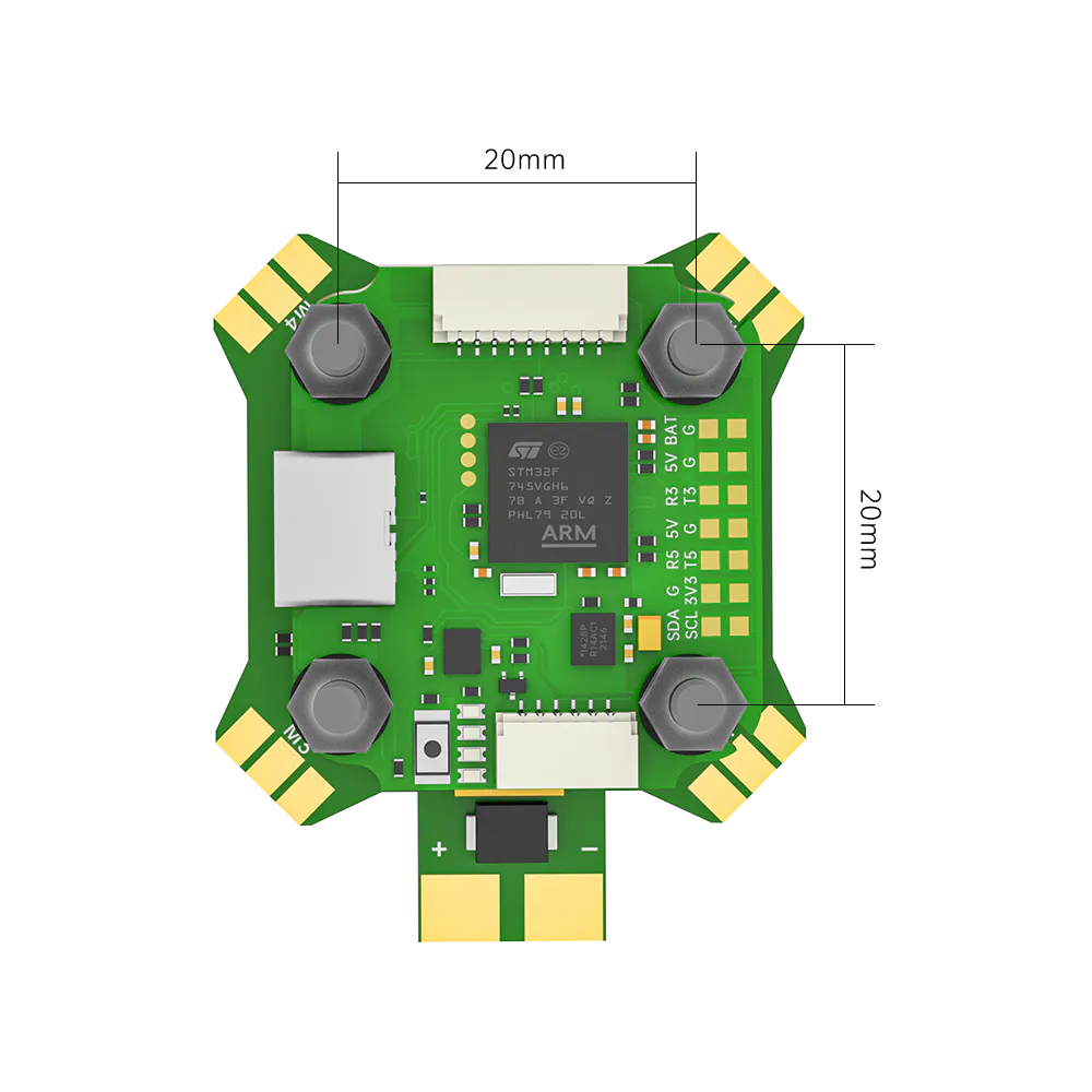 iFlight BLITZ Mini F745 Stack (F7 FC + Mini E55 4-in-1 ESC)