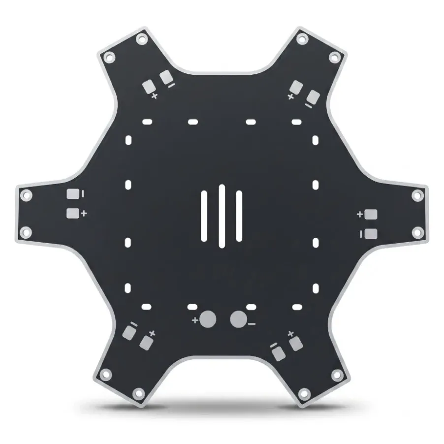 F550 Hexacopter Frame Lower Plate with Built-in PDB