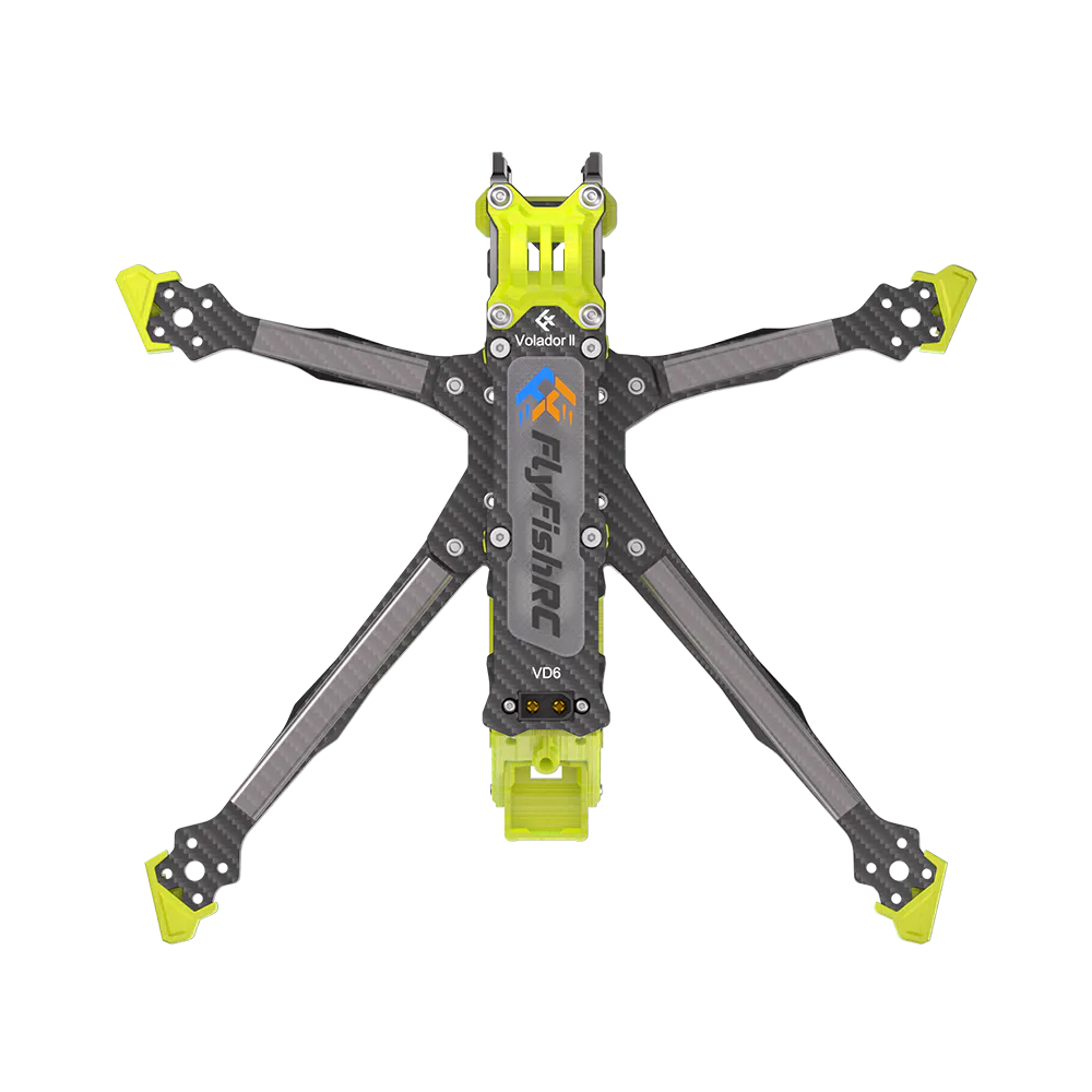 FlyFishRC Volador II VD6 O4 Pro 6-inch T700 Frame Kit