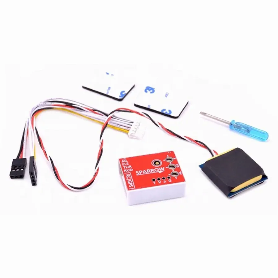 Sparrow Fixed-Wing Flight Controller for RC Planes — Combo: With GPS