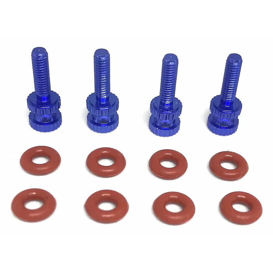 M2/M3 Anti-Vibration Damper Screws for Flight Controllers (4pcs)