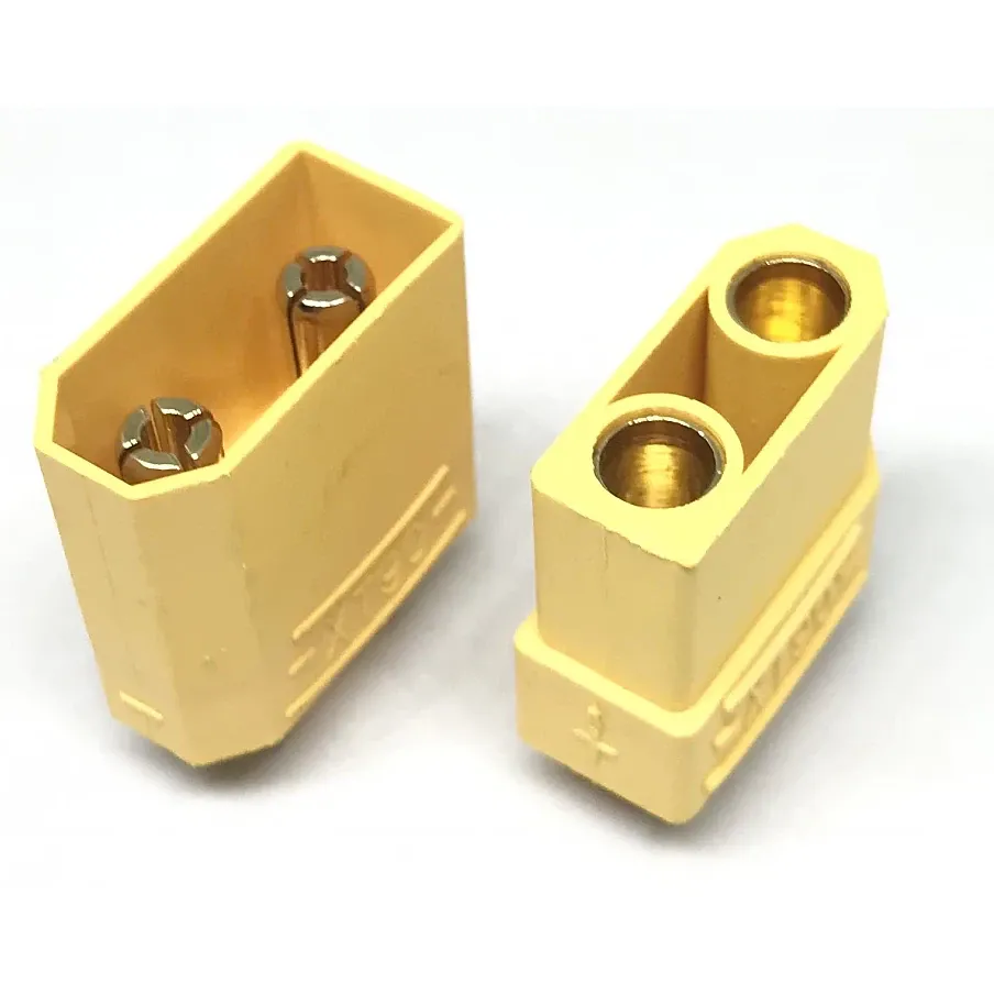 XT90 Male + Female Battery Connector Pair
