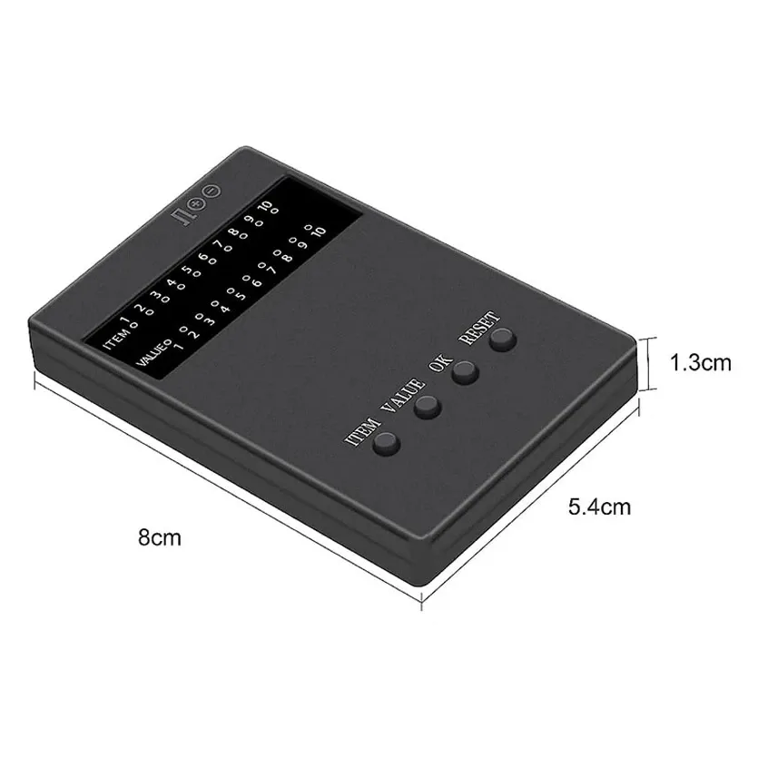 ReadyToSky LED ESC Programming Card for 1/10 RC Car Brushless ESCs