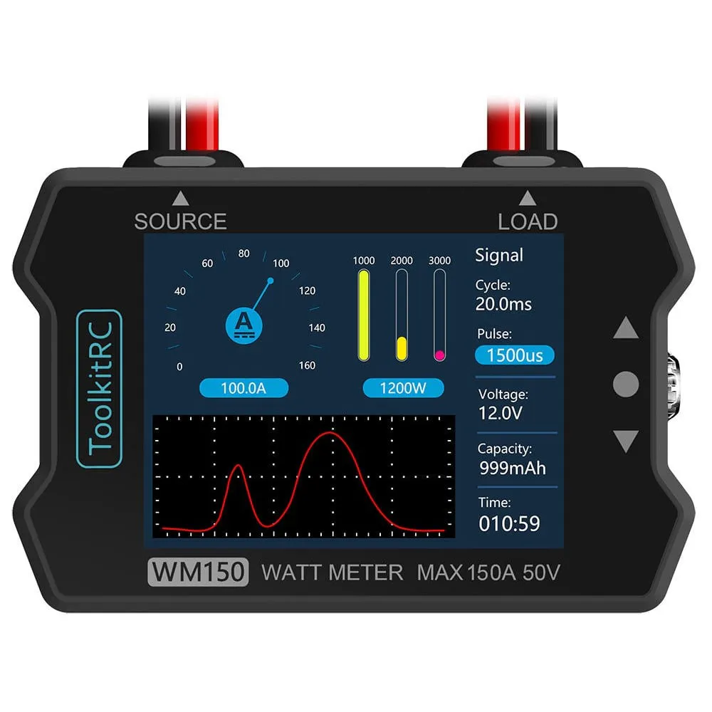 ToolkitRC WM150 Advanced Watt & Power Meter