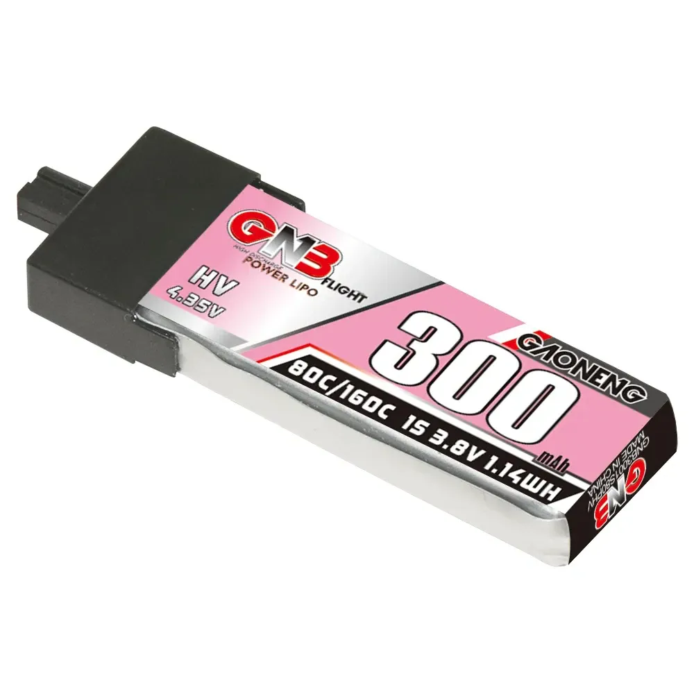 GAONENG GNB LiHV 300mAh 1S 3.8V 80C A30 Battery