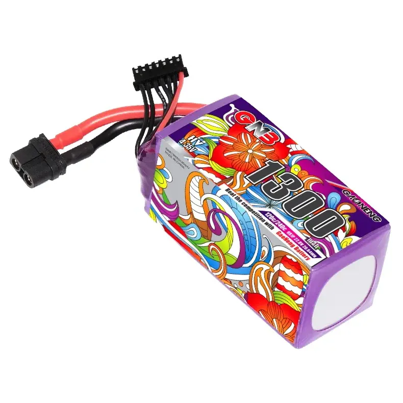 GNB LiHV 6S 22.8V 1300mAh 120C XT60 LiPo Battery