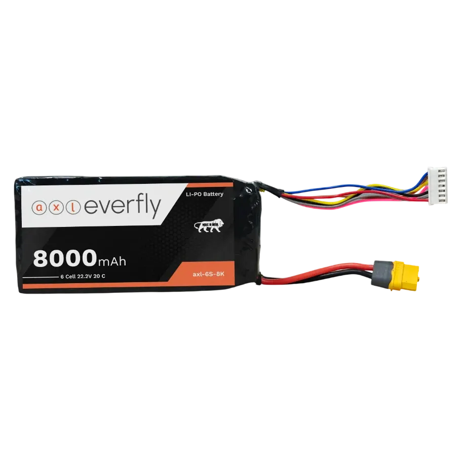 AXL Everfly 8000mAh 6S LiPo Battery