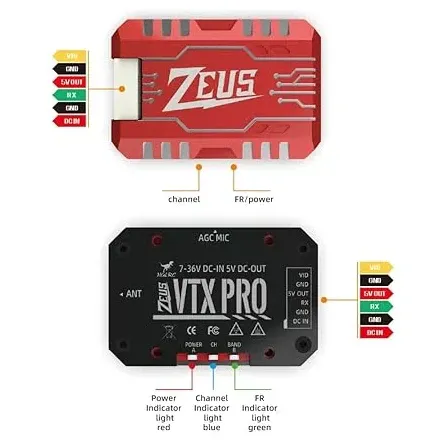HGLRC Zeus VTX Pro 1.6W