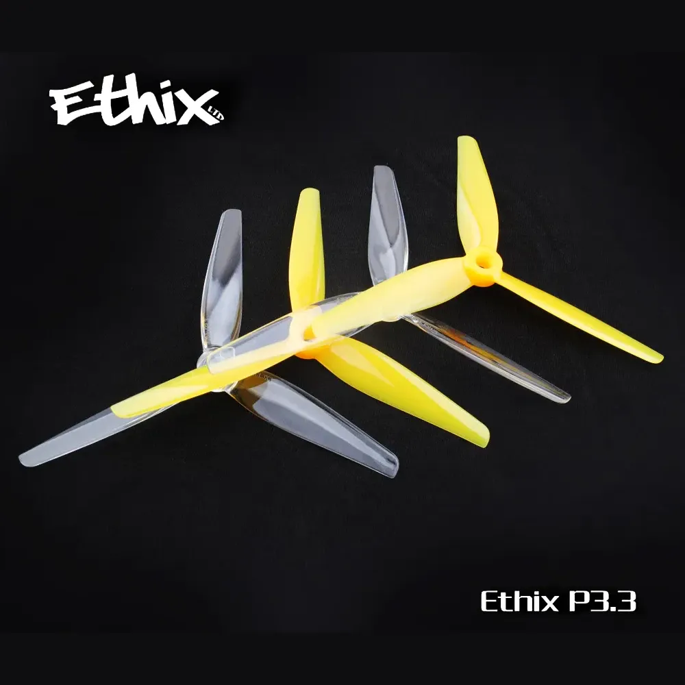 HQProp Ethix P3.3 Mango Lassi Propeller — Polycarbonate (2CW+2CCW)