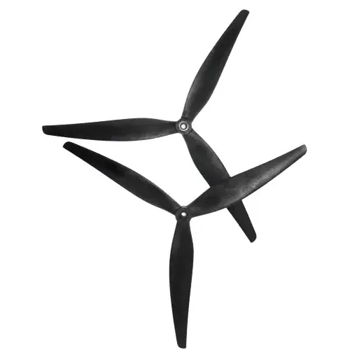 HQProp MacroQuad 11x7.5x3 Propeller (1CW+1CCW) Black Glass Fiber Nylon