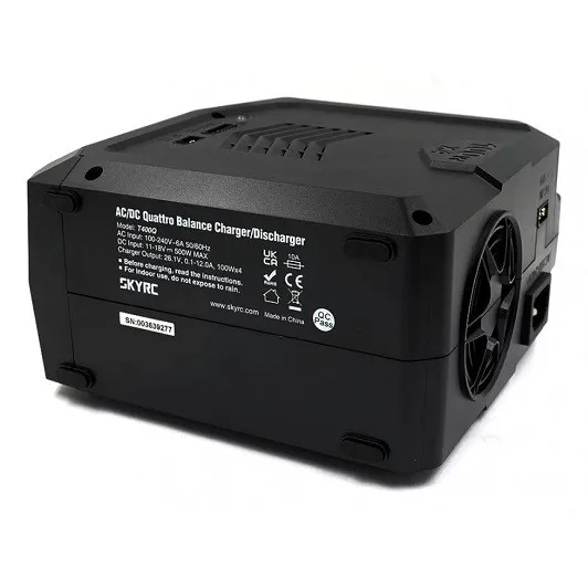 SkyRC T400Q 4×100W Quattro Balance Charger